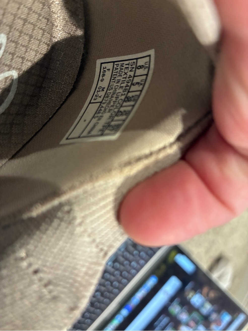 Skechers Slip-On Knit Sneakers in Light Taupe - Picture 9 of 9